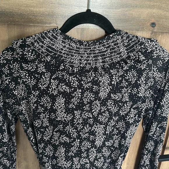 Boden Black and Pink Long Sleeve Dress - Picture 14 of 14